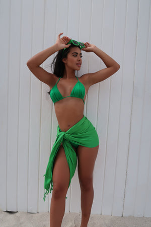 GIAH SARONG WRAP SUM GREEN