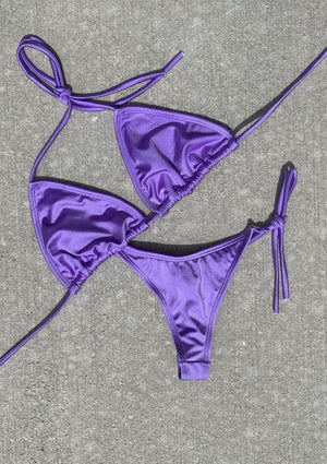 MIAMI STRING THONG PURPLE